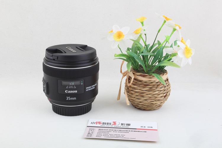 Mới nguyên vẹn Canon EF 35mm f / 2 IS SLR ống kính Thủ 35/2 bán hàng vật lý 5 năm bảo hành - Máy ảnh SLR ống ngắm bushnell