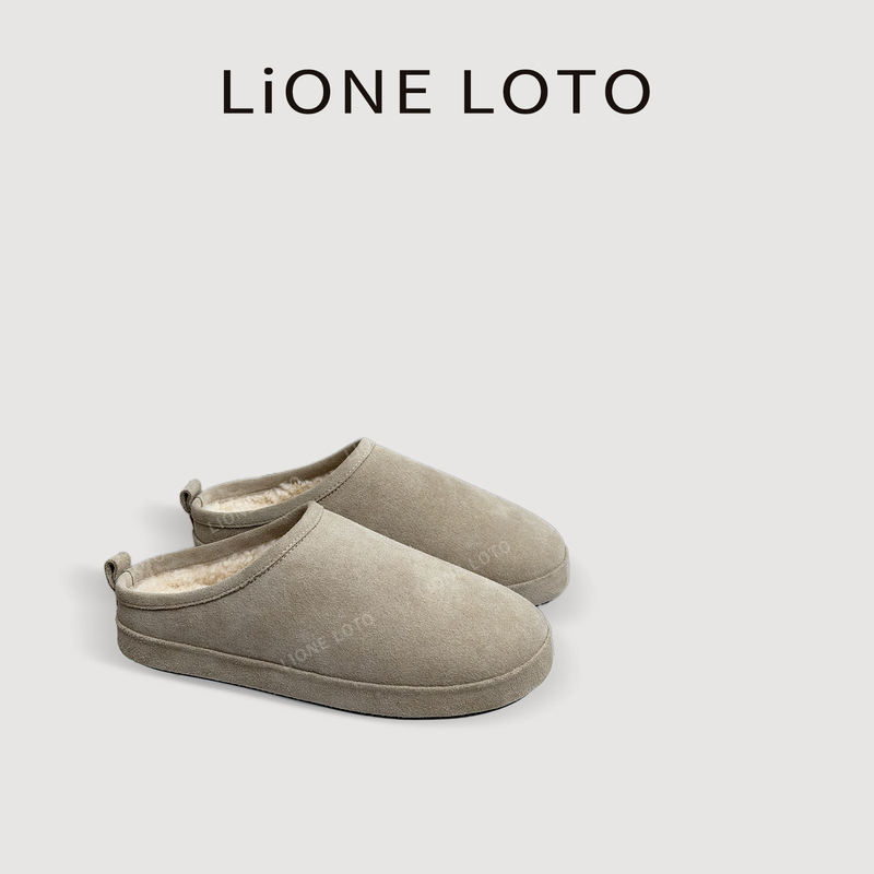 Xiyu Hehua | Autumn and Winter Suede Thick-Soled Warm Birkenstock-Style Slippers, Warm and Simple Casual Closed-Toe Slippers. Xiyu Hehua | Autumn and Winter Suede Thick-Soled Warm Birkenstock-Style Slippers, Warm and Simple Casual Closed-Toe Slippers.