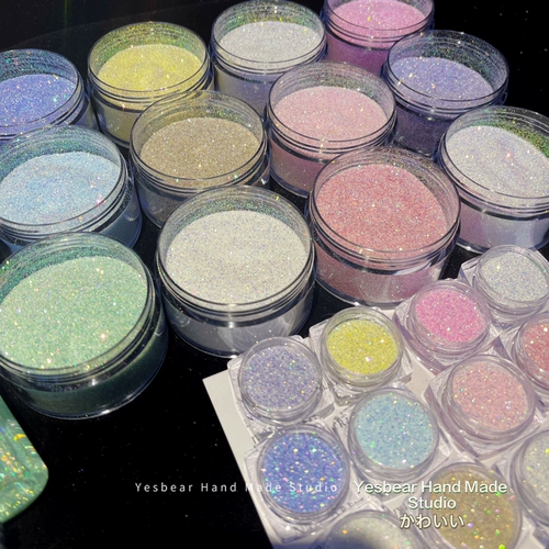 Yesbear Big Bear Hand -Приготовленная морская соль Crystal Diamond Sugar Sugar Cleance Glue и Squeeze Squeeze Cream Cream Glie Diamond Powder