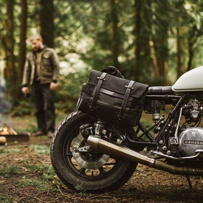 Retro Motorcycle Bag, Tool Bag, Waterproof Side Bag, Motorcycle Hanging Bag, Rider Crossbody Bag, Helmet Bag, Harley Motorcycle Travel Bag