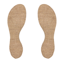 Shuo brand outdoor sandals special hemp insole replacement Bangladesh jute woven insole