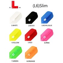 Fenghuo Darts L-Style L-Flight PRO L6C Slim Solid Color Dart Wings