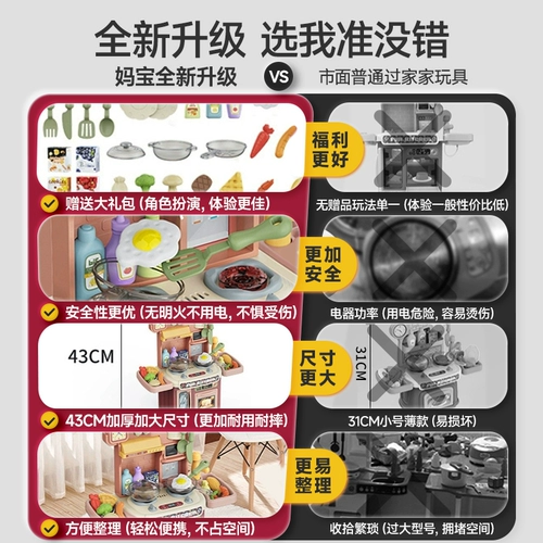 Детская семейная реалистичная игрушка, комплект, кухонная утварь, подарок на день рождения