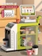 Цветная коробка [умное сканирование/считывание карт] Кофемашина для супермаркетов, зеленая
