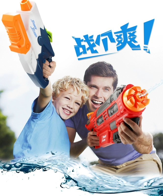 Songkran Lễ Hội Trẻ Em của Súng Nước Đồ Chơi Người Lớn Trôi Nước Grab Cậu Bé Lớn Bé Kéo Nước Áp Lực Cao Súng Phun