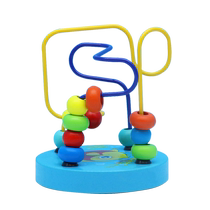 Baby childrens beaded beads 6 to 12 months early education educational toys for boys and girls baby building blocks 1-2 weeks 3 years old 0