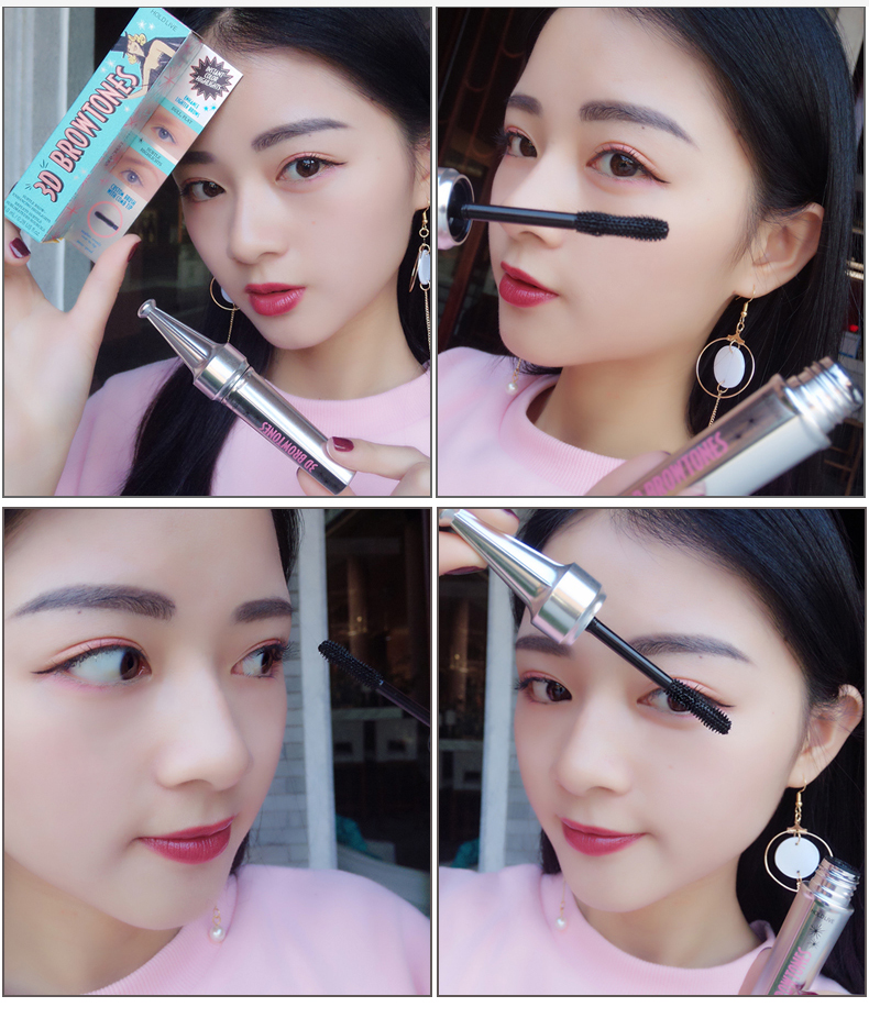 HL080 là mascara dài dòng HOLDLIVE3D sau 90 kiểu trang điểm bằng silicone đầu bàn chải uốn cong rực rỡ - Kem Mascara / Revitalash mascara maybelline hyper curl
