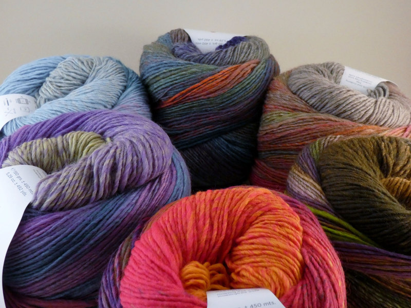 Miao Zhen Wool Yarn Italy Laines Du Nord Sea Lion Colorful Pure Wool Big Cake 150g 450m Miao Zhen Wool Yarn Italy Laines Du Nord Sea Lion Colorful Pure Wool Big Cake 150g 450m