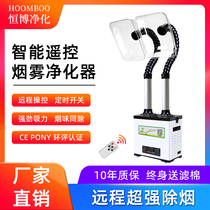 Hengbo remote control moxibustion smoke purifier remove smoke smoke at home mobile moxibustion smoking machine