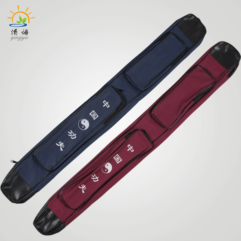 Qing Tai Chi Sword Bag Canvas Canvas Canvas Canvas Double Layer Customized and Long Single Layer Sword Bag