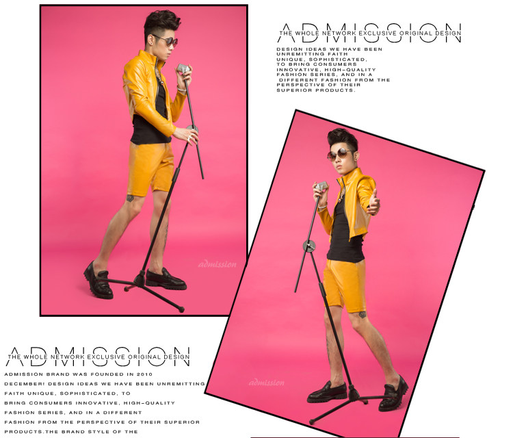 Pantalon cuir homme serré pour jeunesse - Ref 1483903 Image 15