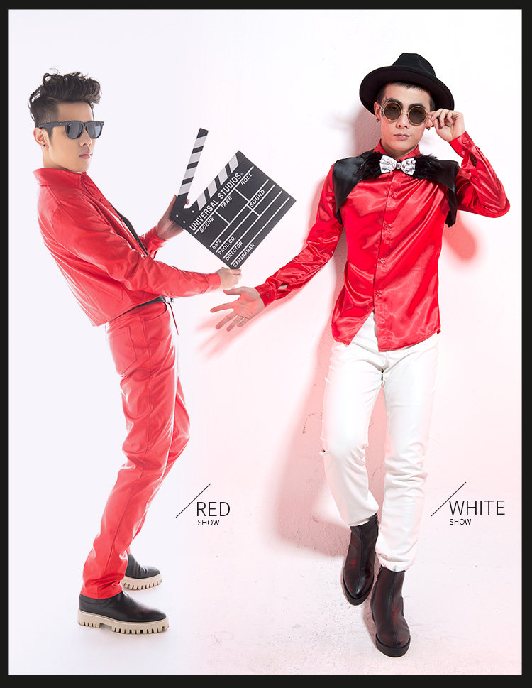 Pantalon cuir homme serré pour jeunesse - Ref 1483359 Image 13