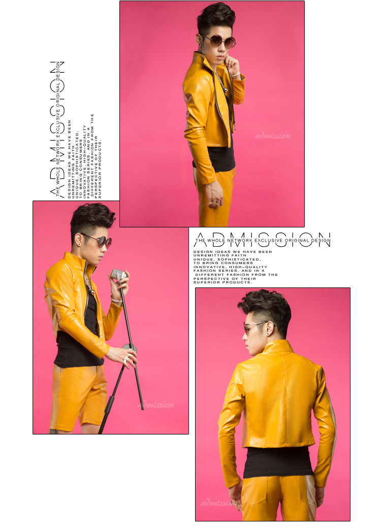 Pantalon cuir homme serré pour jeunesse - Ref 1483903 Image 17