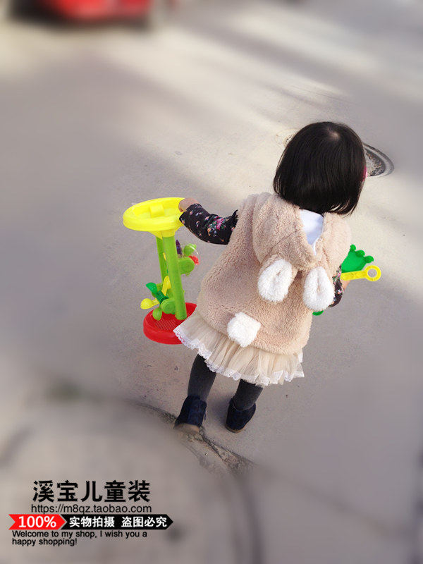 Gilet enfant en toison - Ref 2069729 Image 14