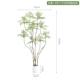 Имитация зеленого растения высотой 1,9 метра в горшке с десятью лучшими вкладами