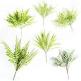 Симуляция jueye ощущение персидского папоротника свежее зеленое цветочное расположение комната для крылья