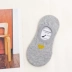 Mùa hè sản phẩm mới Nhật Bản tình yêu vàng dòng cotton cotton vớ vớ vô hình vớ thuyền vớ silicone chống trượt vớ nữ vớ vớ chống trượt Bít tất nữ