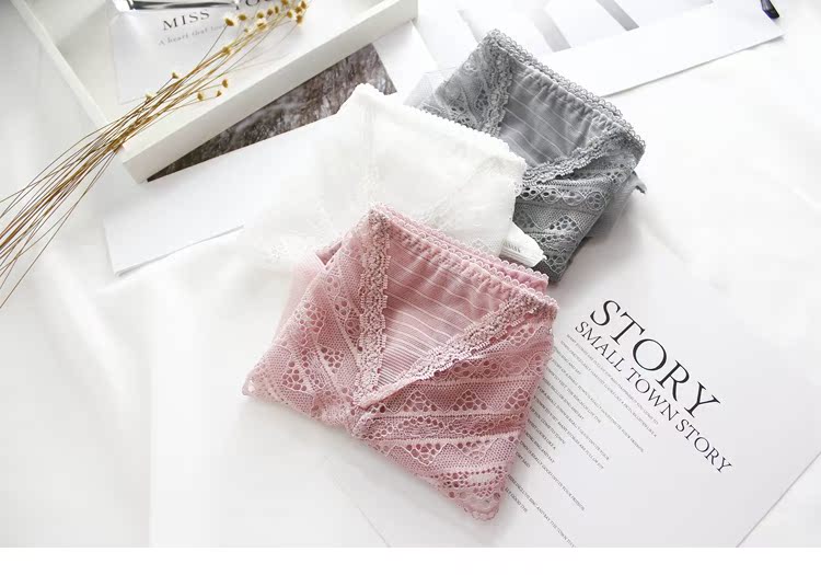 Châu Âu và Mỹ ánh sáng trưởng thành thấp eo thấp mờ gợi cảm cám dỗ sợi lụa đồ lót phụ nữ mỏng cotton áo khoác tam giác nữ đồ lót quần chip nam