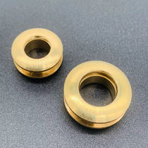 Dongguan broken copper pure copper arc face air eye screw yellow box hardware accessories corns screw bag button 8 10mm
