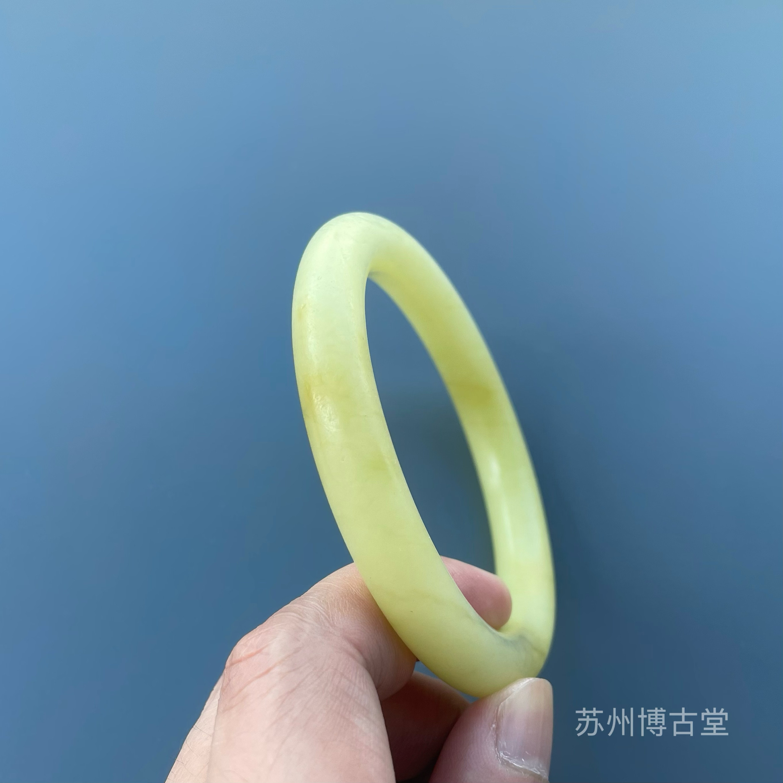 товар из китая 传世老包浆清代民国黄玉手镯老玉首饰玉雕玉器老物件真品保真保老