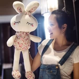 Милый плюшевый кролик, игрушка, подушка для сна, кукла девочка