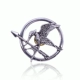 Movie Hunger Games Ngoại vi Taunts Birds Tongue Birds Vintage Trâm Punk Punk Badge Badge Ghim - Trâm cài