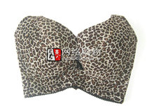 Taiwan nanometer live magnetic massage bra BAO WEN black 510B underwear back four rows of back buckles New widened version