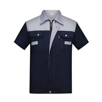 Темно-синий + серый с короткими рукавами [один топ]