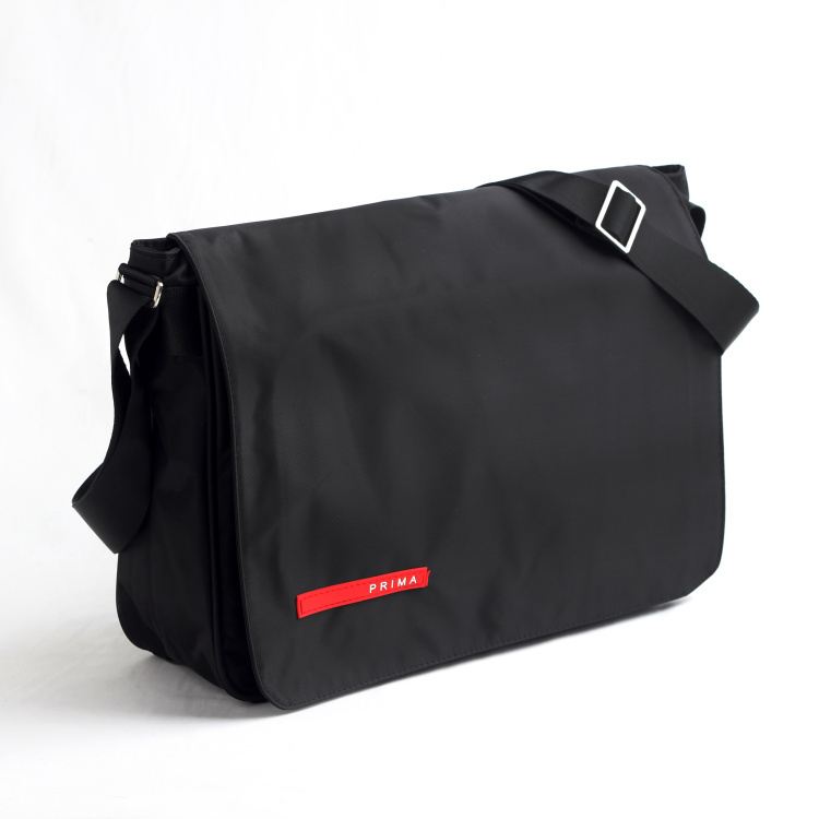 Men's Shoulder Bag, Horizontal Style, Business Flap Crossbody Bag, Men's Bag, Korean Style Student School Bag, Large Capacity Casual Bag, Trendy