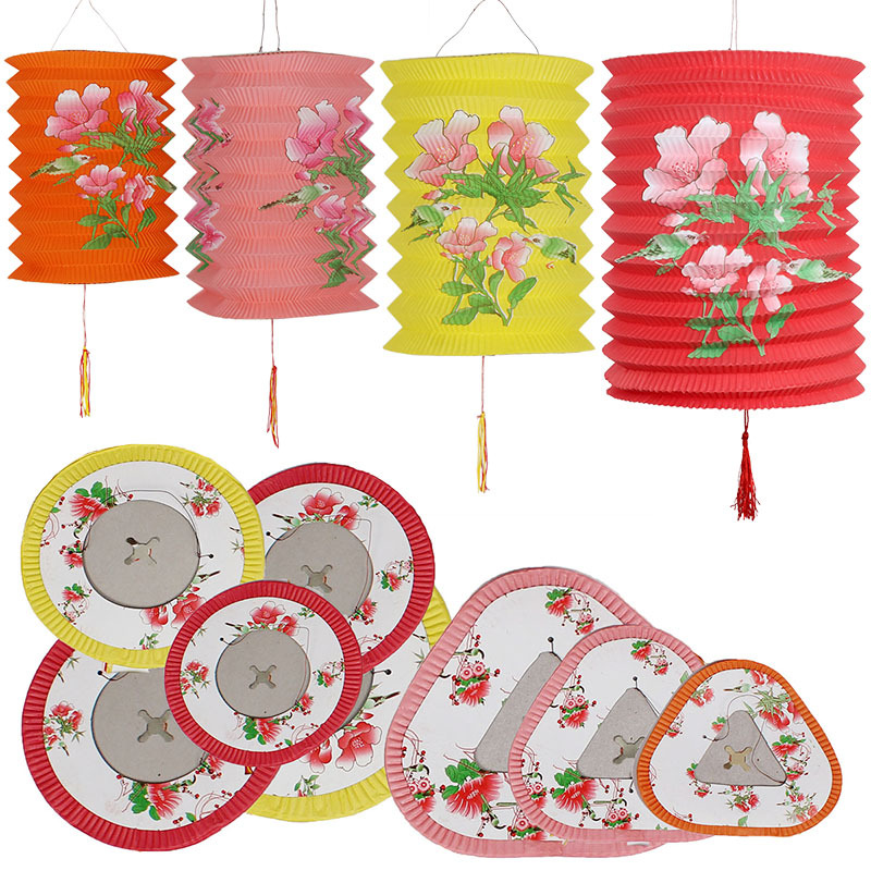 National Day and Mid-Autumn Festival Decorations, Traditional Accordion Paper Lanterns, Commercial Scene Decorations, Hanging Ornaments, Children's Portable Cartoon Lanterns National Day and Mid-Autumn Festival Decorations, Traditional Accordion Paper Lanterns, Commercial Scene Decorations, Hanging Ornaments, Children's Portable Cartoon Lanterns