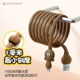 Apple, iPhone 6, зарядный кабель *S, длинный планшетный совместимый мобильный телефон *S XS Max, iphone, 7plus, с медвежатами