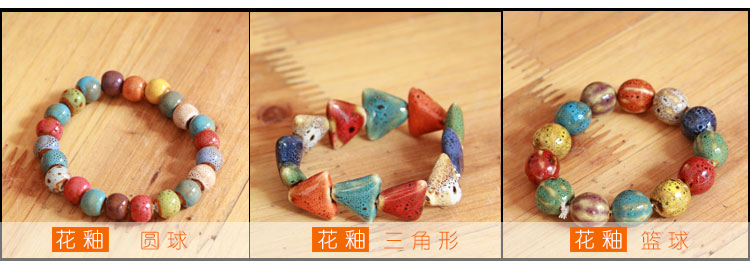 Ô tô gian hàng cung cấp vòng tay gốm sinh viên nữ trang gió quốc gia cổ điển dệt tay vòng tay vòng tay lv