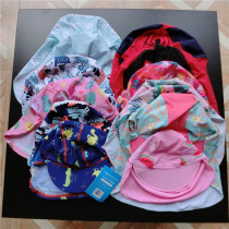 Children cartoon quick-drying swimming cap sunscreen hat good quality 0-10 years old