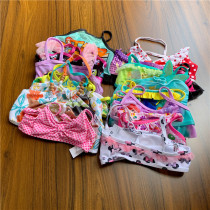 Girls mid-child speed dry elastic swimsuit bikini 0-12-year-old clearance handling