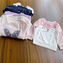 Children and girls soft flannel cute fleece sweater 1-10 years old