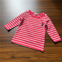 Girls and children cotton long sleeve base shirt 80-90 yards cut clearance