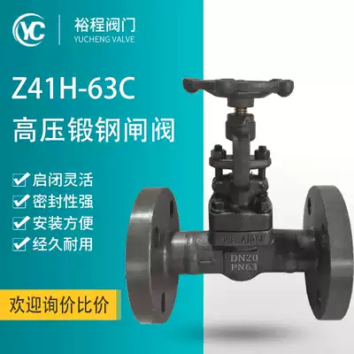 Z41HAmerican Flange Gate Valve High Temperature Boiler Steam Forged Steel Manual Gate Valve DN15-DN50