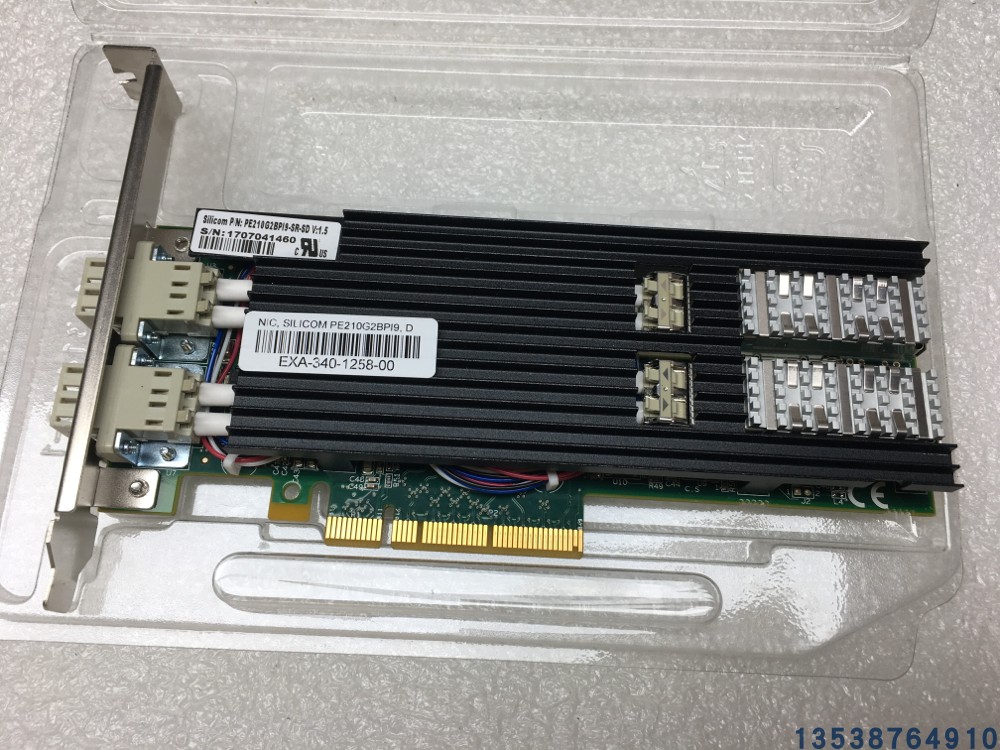 silicom PE210G2BPI9-SRD-SD double light outlet 10,000 trillion bypass network card multimode-Taobao