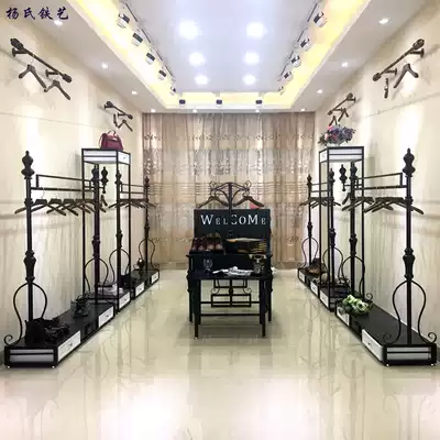 Clothing store hanger display rack on the wall clothing rack assembly table women's clothing store shelf rack for hanging clothes Nakajima rack