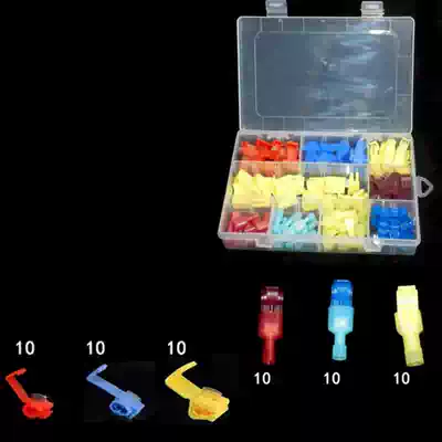 No broken wire-free wiring clamp box 60 installed cord terminal connector wire extension cord clip nail