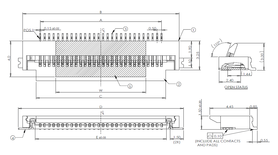 HIGHSTAR  FC5AF071-3151H 7P P0.5