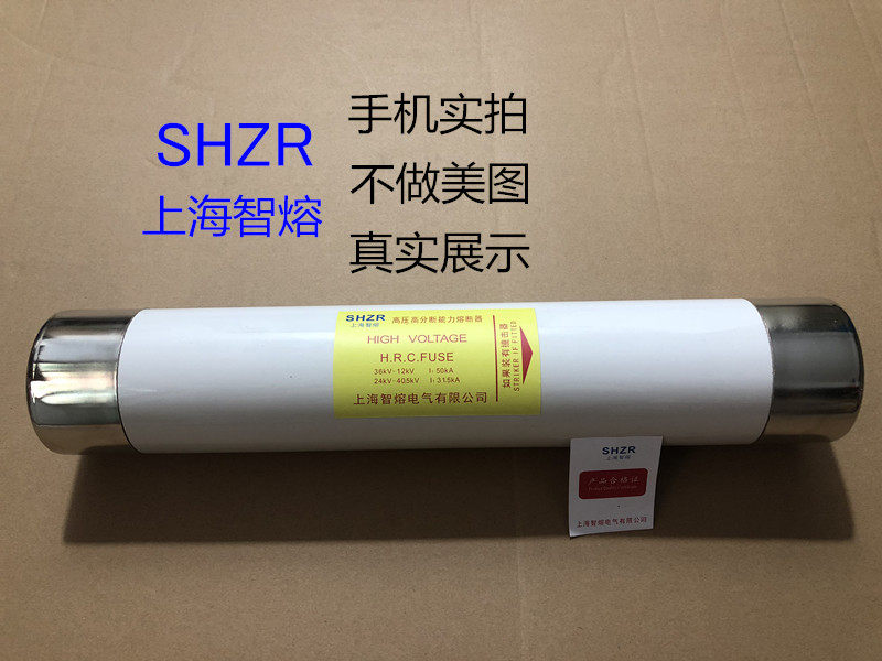 Shanghai Zhlava High Break Capability High Pressure Limited Flow Fuse XRNM1 WFNHO 7 2KV 12KV 100A