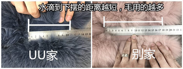 Manteau de fourrure femme UUPRINCESS - Ref 3171488 Image 19