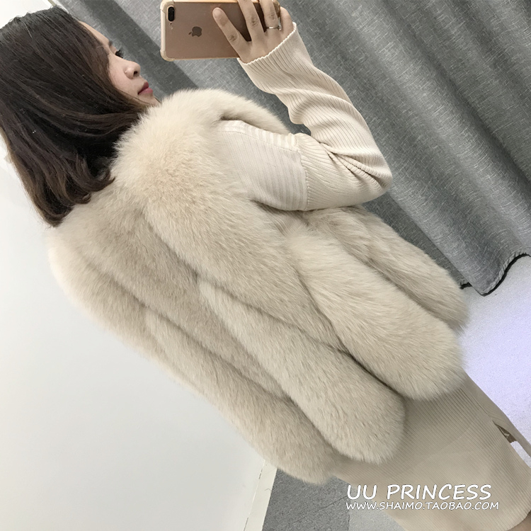 Manteau de fourrure femme UUPRINCESS - Ref 3171488 Image 46