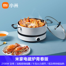 Xiaomi Mijia Intelligent induction cookers Youth Edition Home Small ultra-thin Hotpot Fried Cooking Foci and Cooking Integrated Dorm