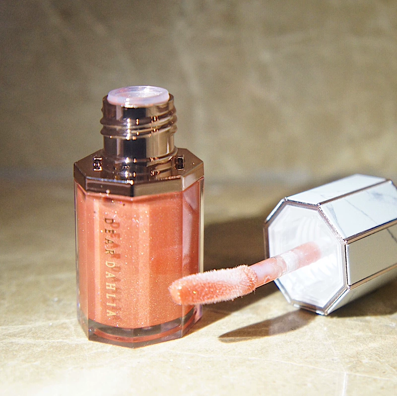 Son bóng Hàn Quốc DEAR DAHLIA 黛 Liao lip lip gloss Heaven Ou Ruola tỏa sáng bóng lạnh