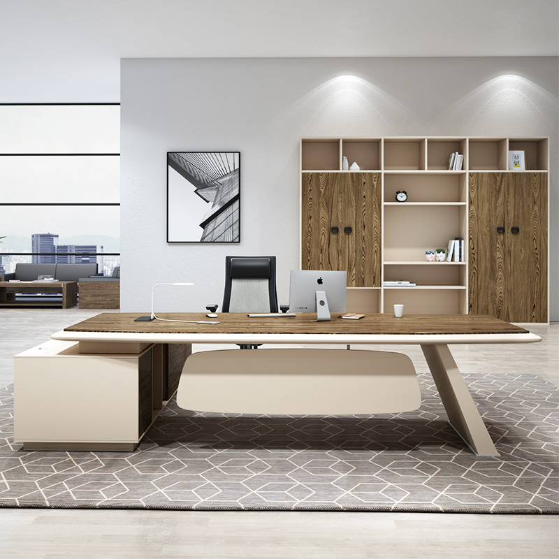 Boss Desk Brief Modern President Manager Desk Chair Portfolio Light Extravagant Atmosphere Bandai Office Furniture