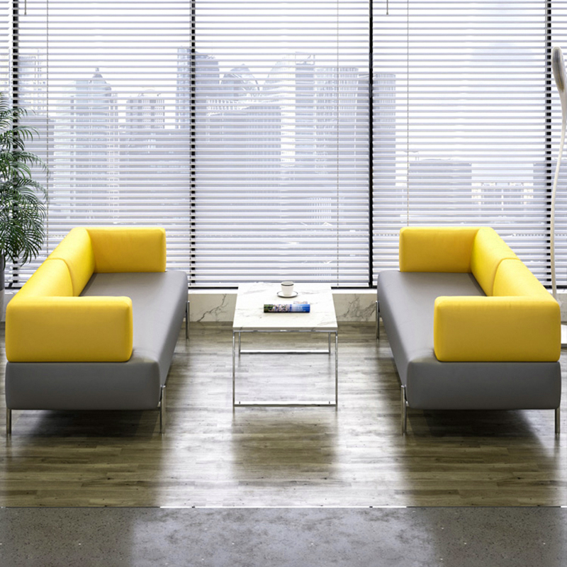 Office sofa minimalist modern tea combination package Business reception hall negotiate leisure lounge