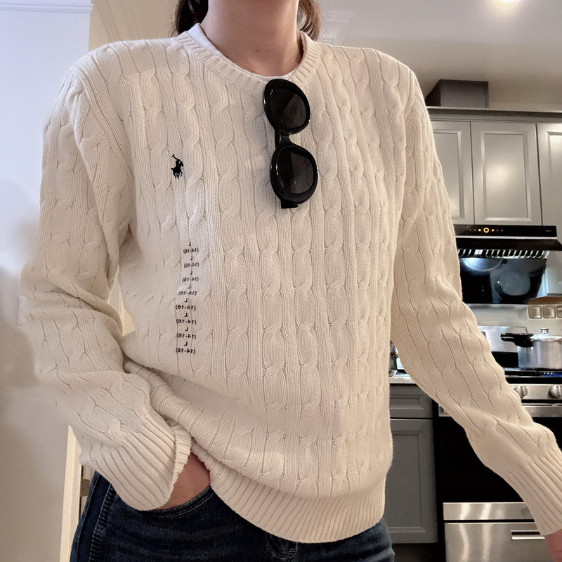 Polo Ralph Lauren Ralph Lauren Big Kids' Cable Knit Pullover Sweater Direct Shipping 1
