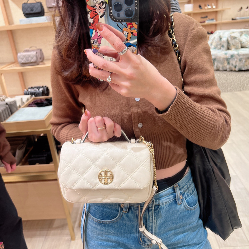 U.S. Purchasing Agent for Tory Burch/Tb: New Mini Willa Handbag with Handle, Chanel-Style, Direct Shipping